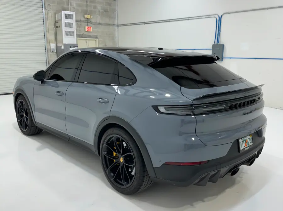 Porsche Cayenne Turbo GT after Window Tint