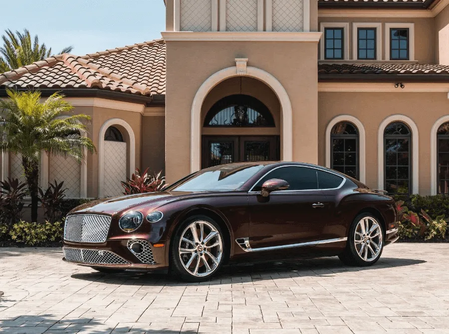 Bentley Continental after detailing