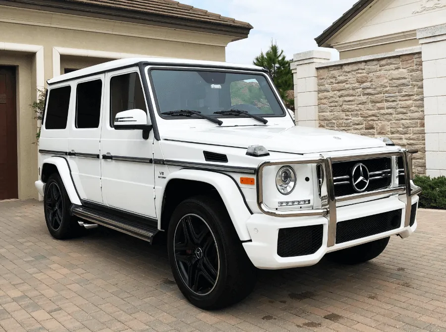 Mercedes G63 AMG with Window Tint